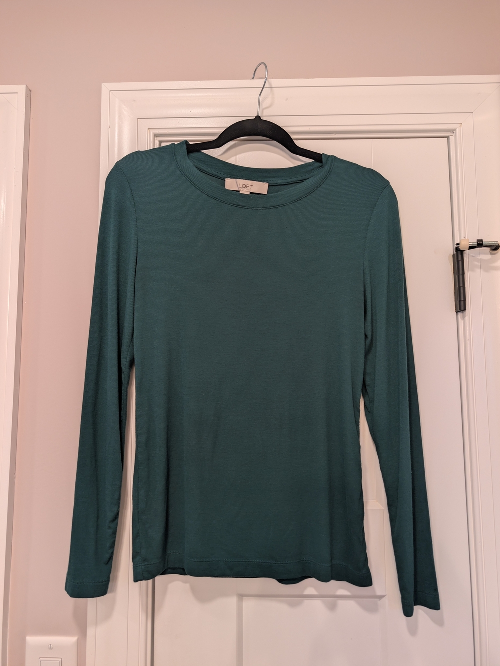 LOFT Long-Sleeve Tee in Green